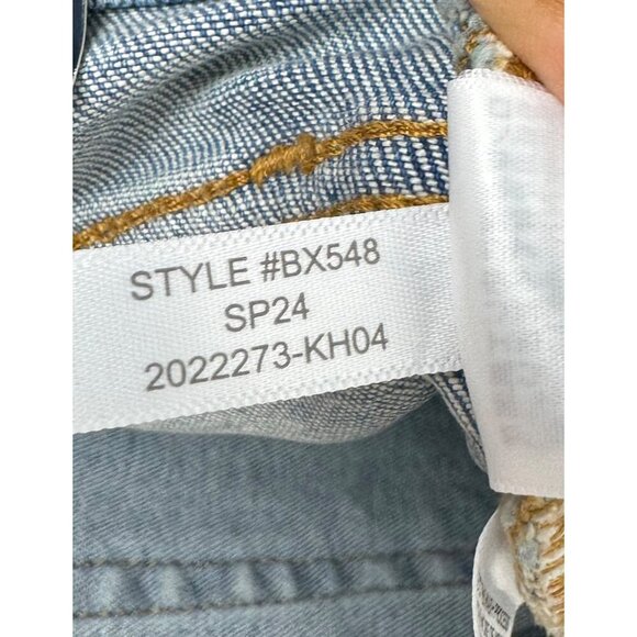 J.Crew High-rise flare crop jean in all-day stretch raw hem sz 31T - Picture 14 of 14